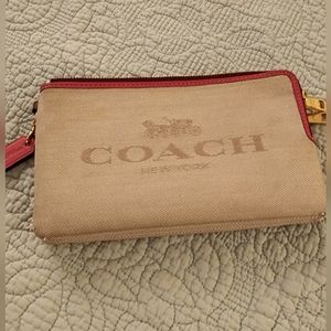 COACH wristlet
